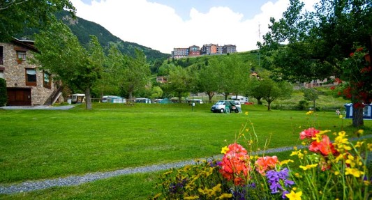 Camping a Canillo, Andorra